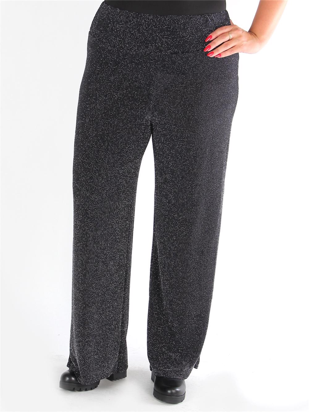 Neel - Byxor med lös passform och elastisk kant